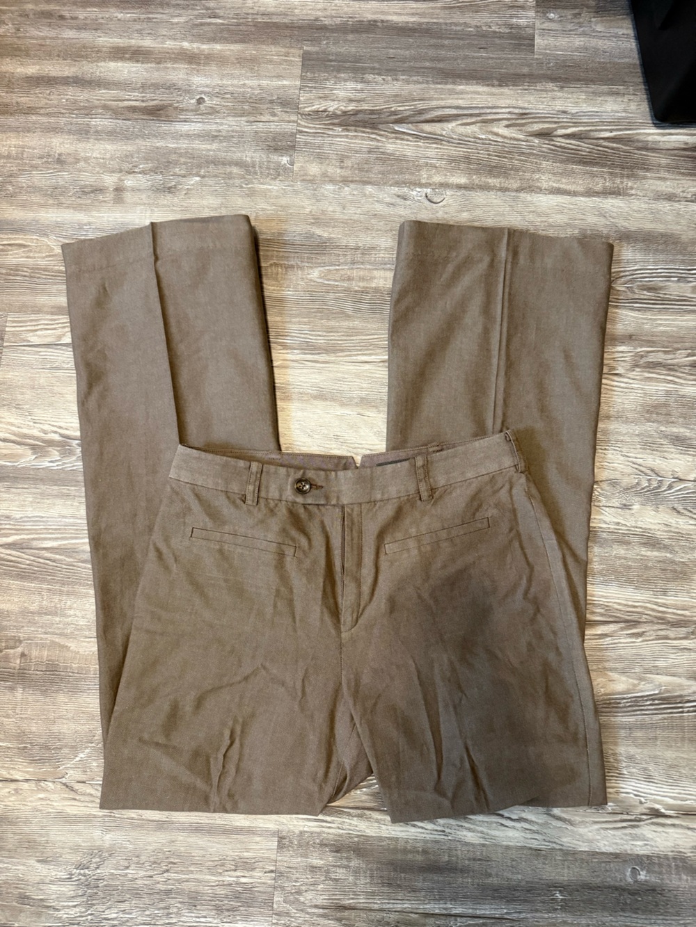 Banana Republic Women's Brown Tailored Trouser Pants